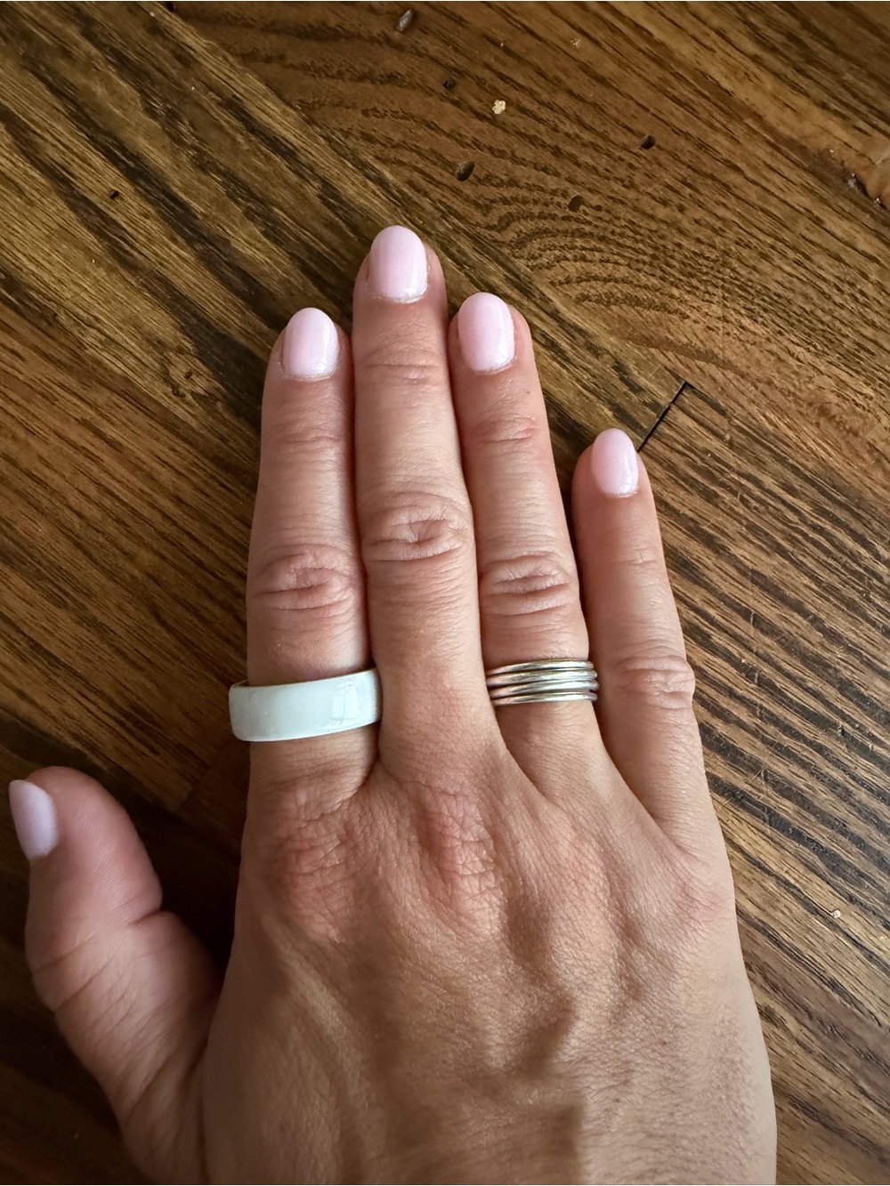 Oura Ceramic Cloud, Size 8